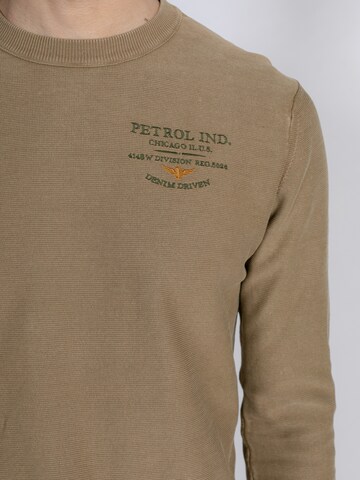 Petrol Industries Sweater 'Barlett' in Brown