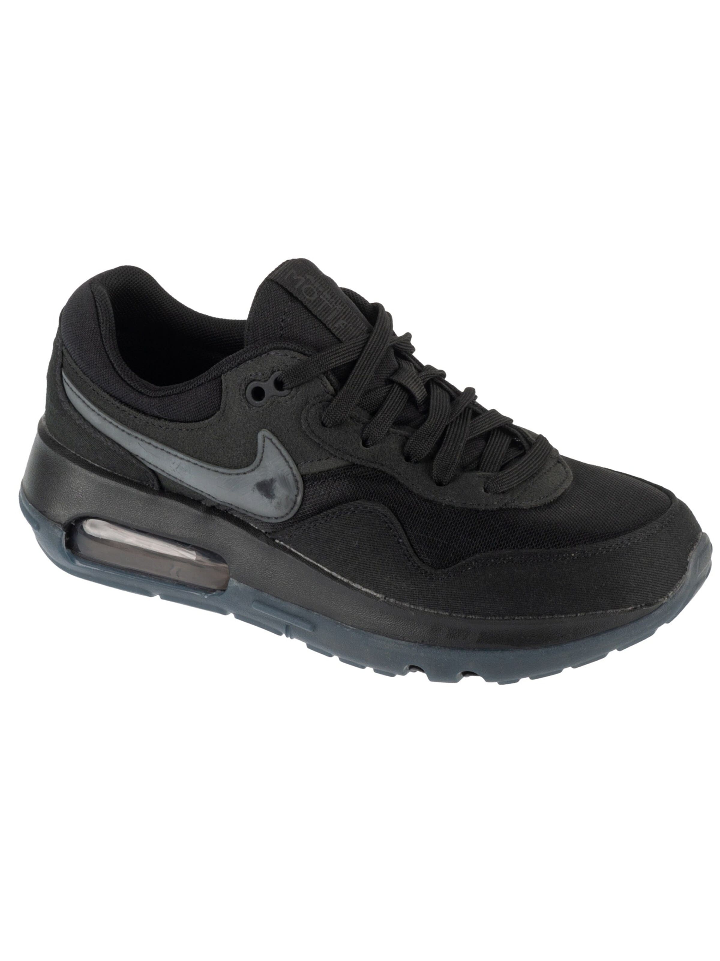 Baskets 'Nike Air Max Motif GS' NIKE en noir : devant