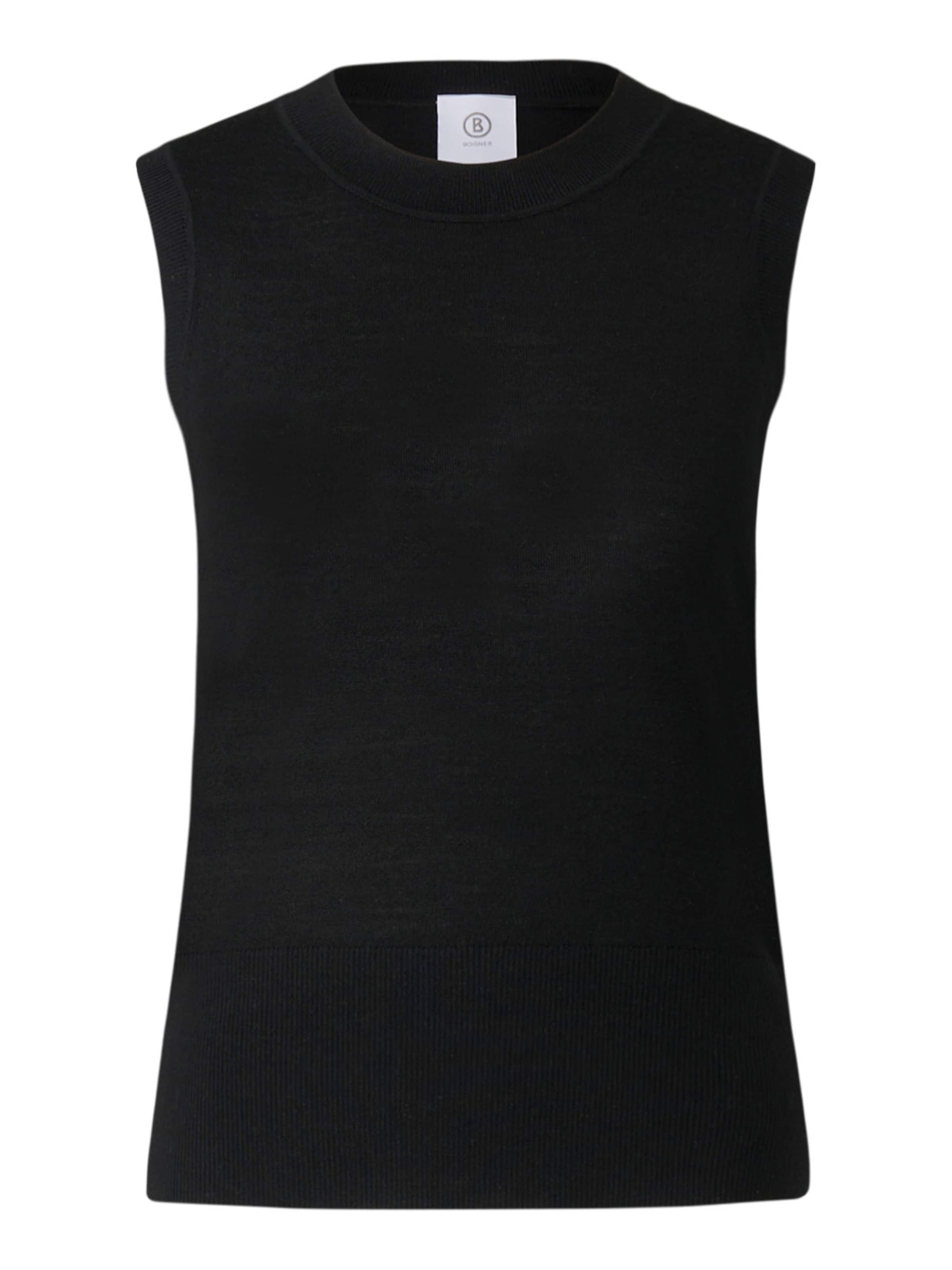 BOGNER Knitted top 'Isola' in Black: front