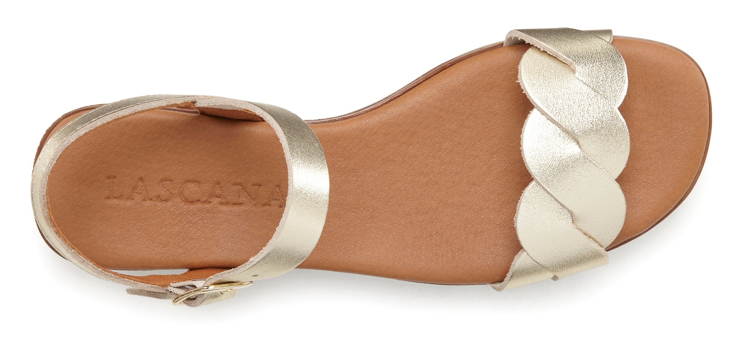 Sandalo di LASCANA in oro