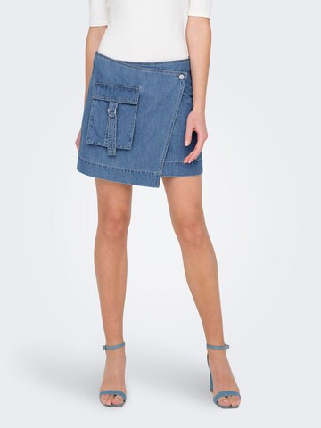 ONLY Skirt 'Idaho' in Blue: front