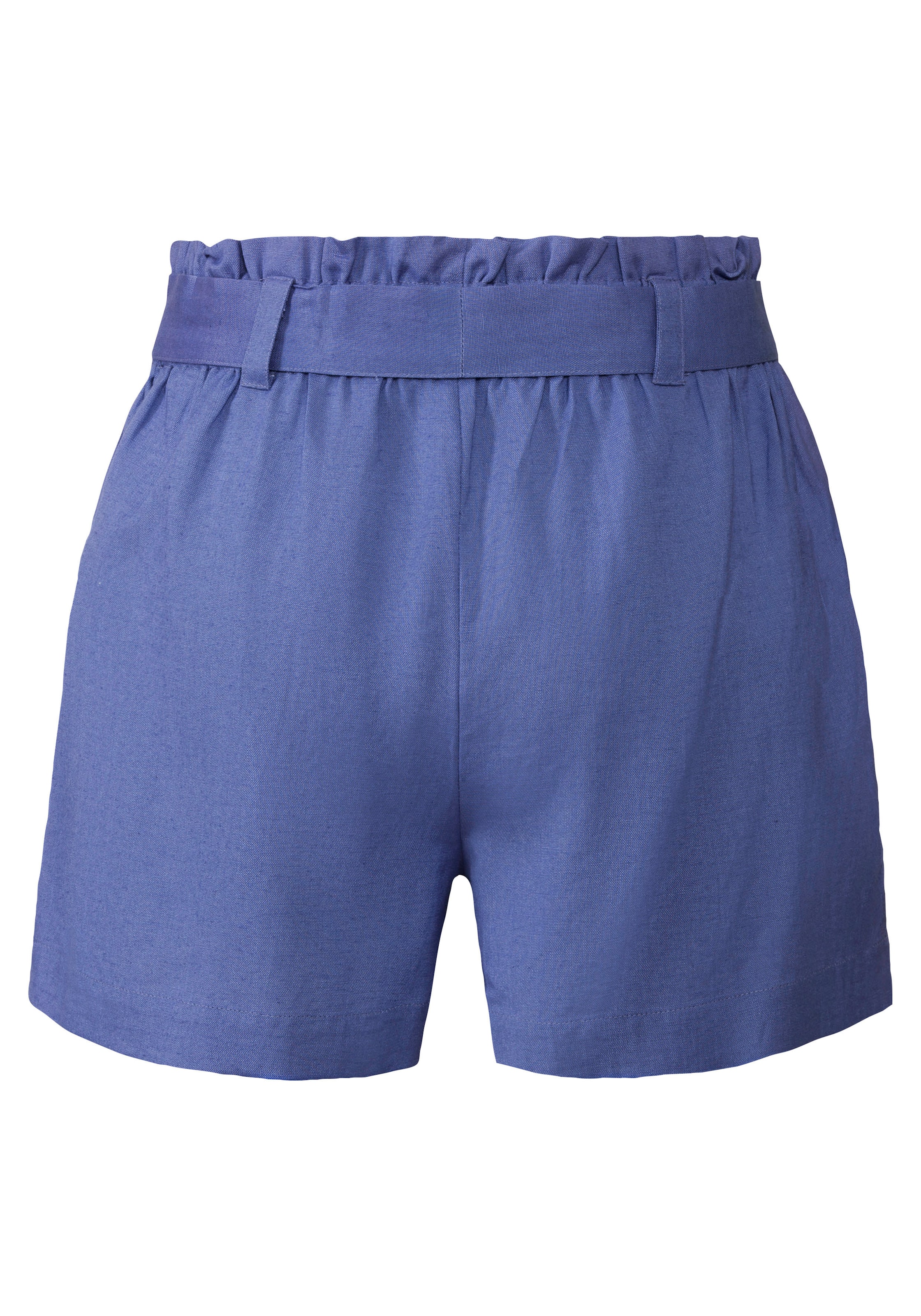 LASCANA Loose fit Trousers with creases in Blue ABOUT YOU