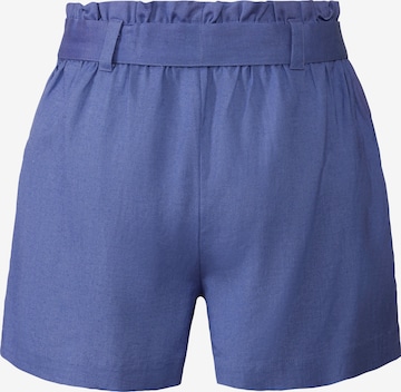 Loosefit Pantalon à plis LASCANA en bleu