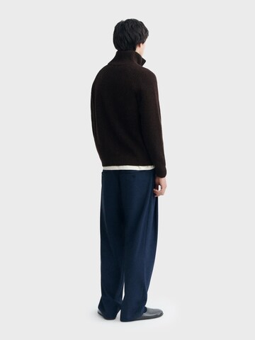 Vestes en maille 'Ekaiz' Thinking MU en marron : derrière