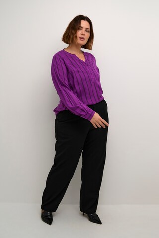Chemisier 'KC Sida' KAFFE CURVE en violet