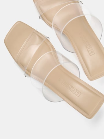 Pull&Bear Mules in Beige
