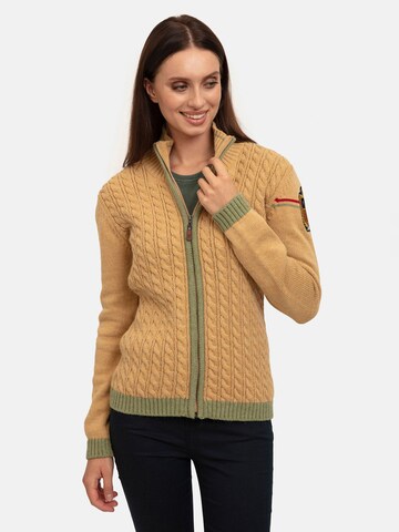 Williot Knit cardigan in Yellow