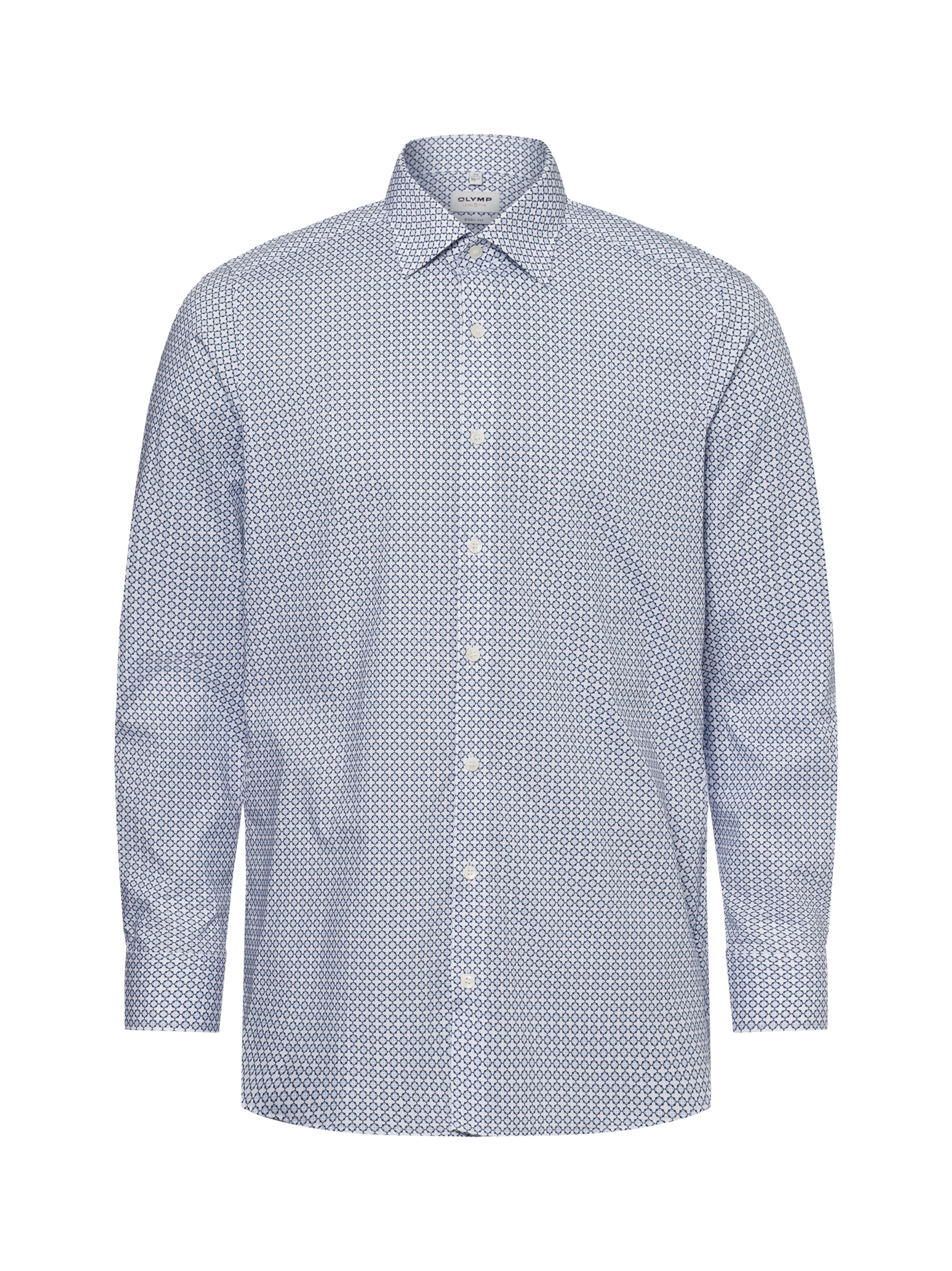 OLYMP Slim Fit Hemd ' ' in Blau: Vorderseite