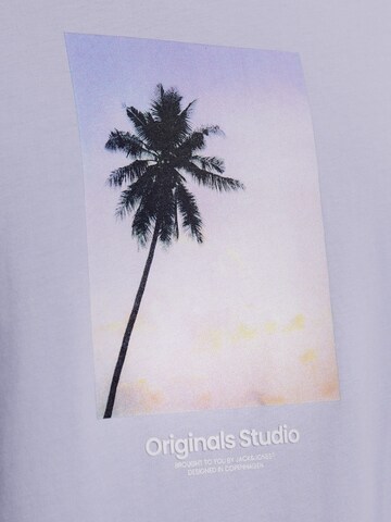 JACK & JONES T-Shirt 'JORVesterbro' in Lila
