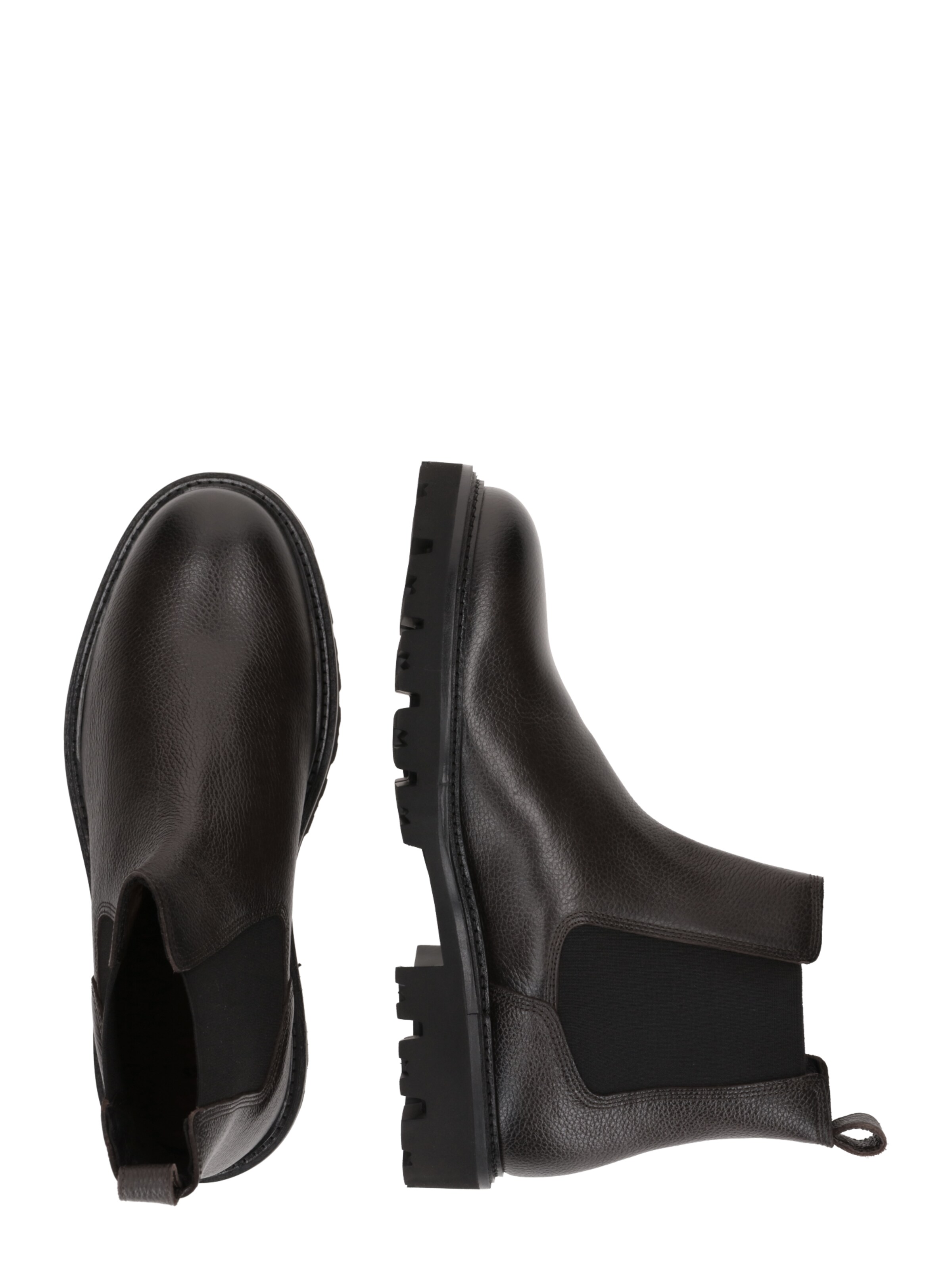 BOSS - Botas chelsea 'Julyo' em castanho