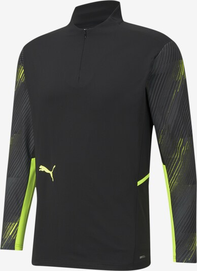 PUMA Shirt in neongelb / schwarz, Produktansicht