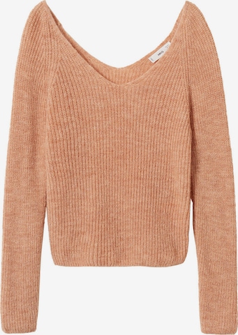 Pull-over 'Balcony' MANGO en rose : devant