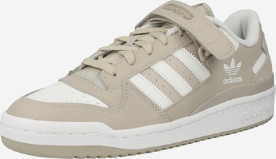 ADIDAS ORIGINALS Baskets basses 'Forum' en beige / blanc, Vue avec produit