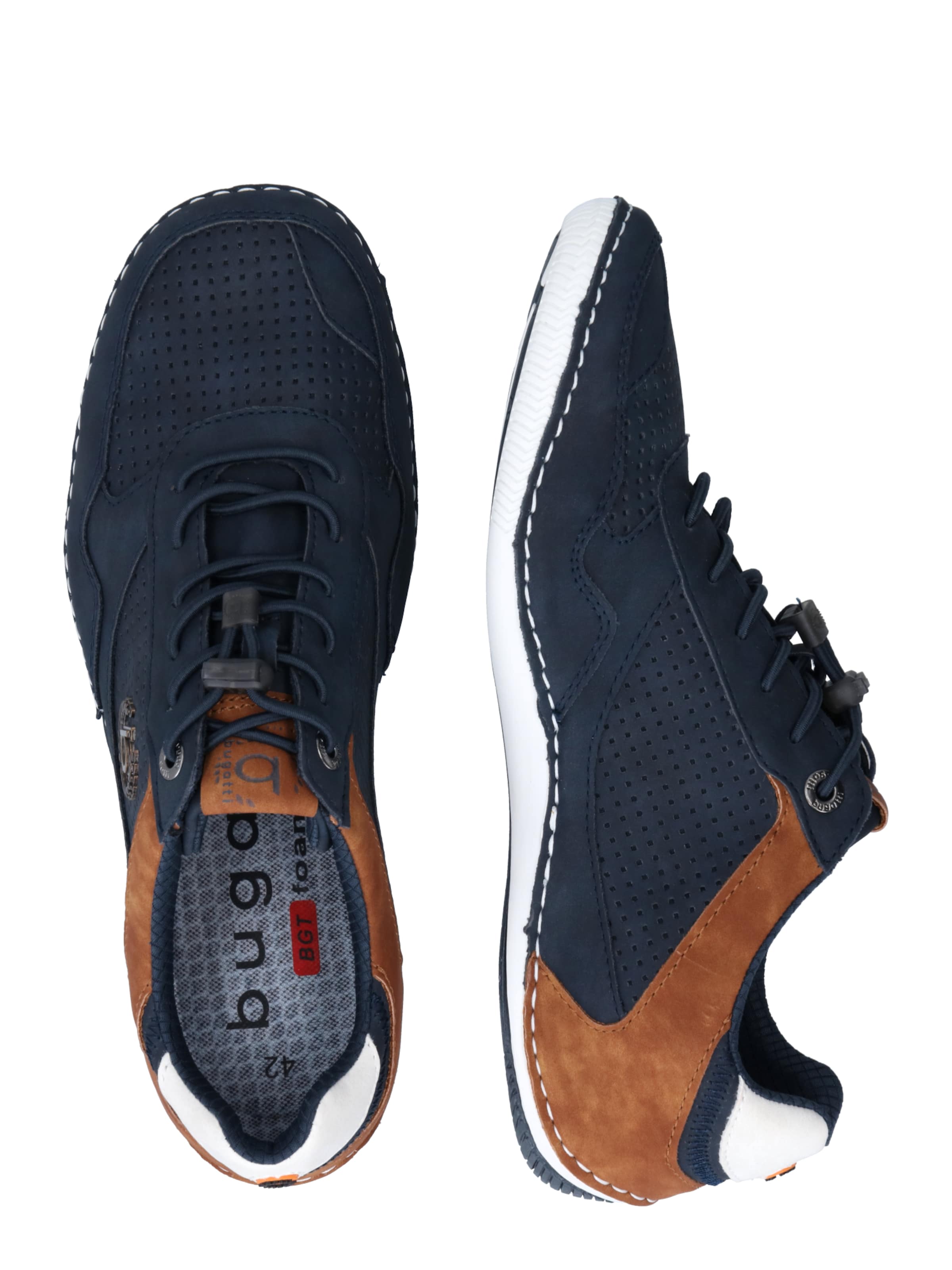 Baskets basses 'Canario' bugatti en bleu