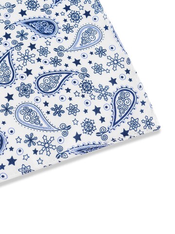 Bohemian Revolt Scarf 'Hurley' in White: front
