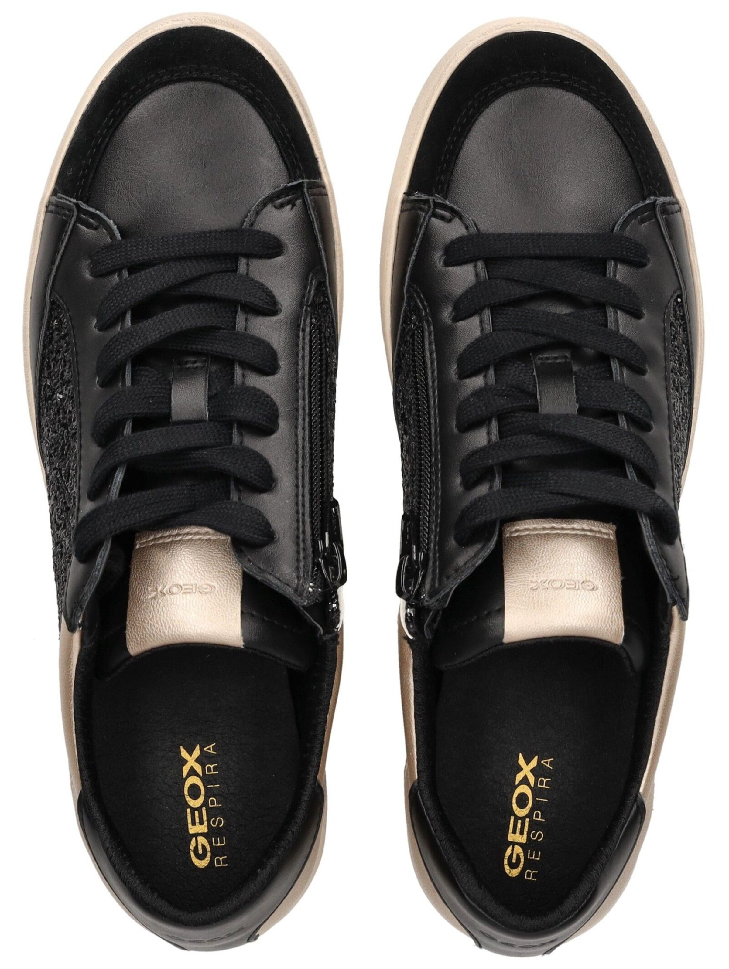 GEOX Platform trainers in Black