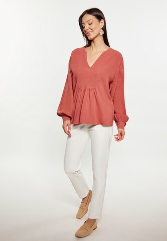 Usha - Blusa en naranja