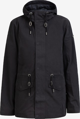 DreiMaster Vintage Between-Season Jacket in Black: front