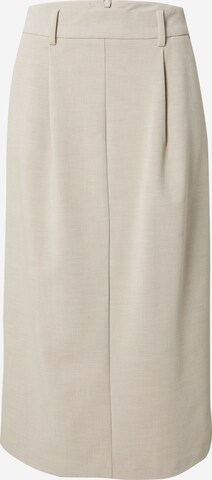 MSCH COPENHAGEN Rok 'Michelle' in Beige: voorkant