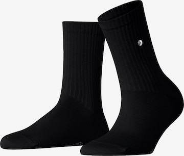 BURLINGTON Socks 'Fleet Street' in Black: front