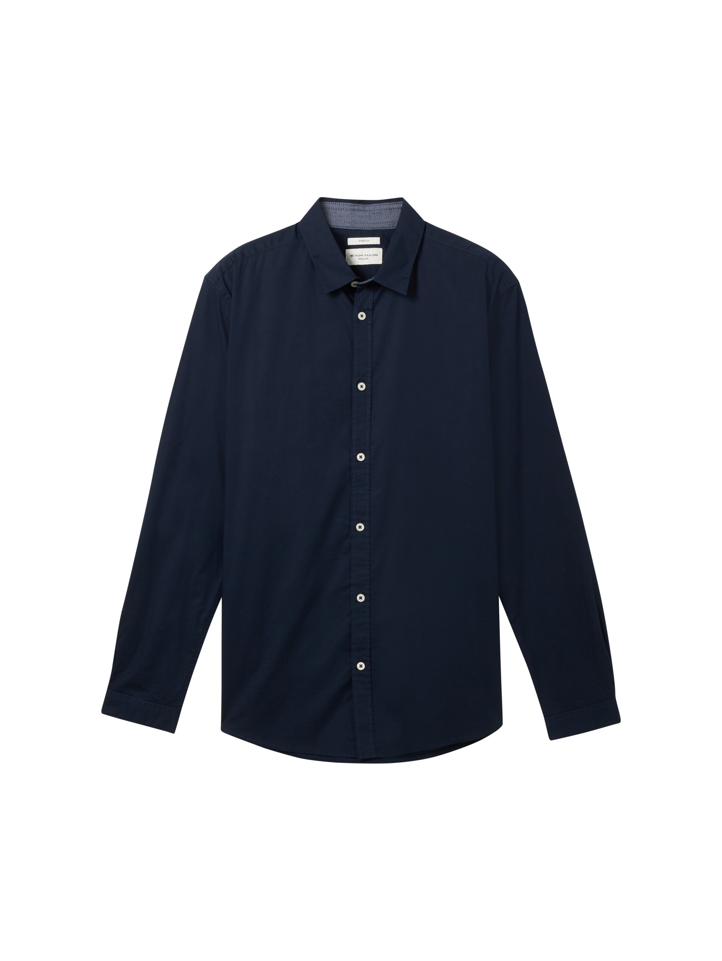 TOM TAILOR Comfort Fit Hemd in Blau: Vorderseite