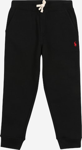 Polo Ralph Lauren - Tapered Pantalón en negro: frente