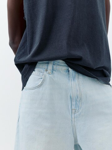 Pull&Bear Baggy Housut värissä sininen