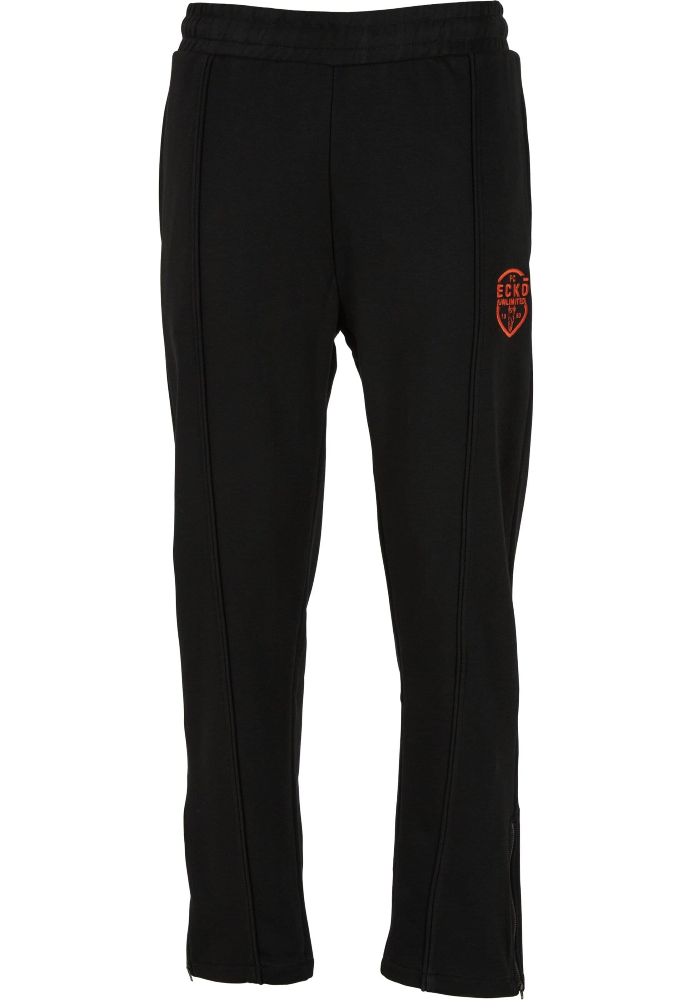 Regular Pantalon Ecko Unlimited en noir : devant