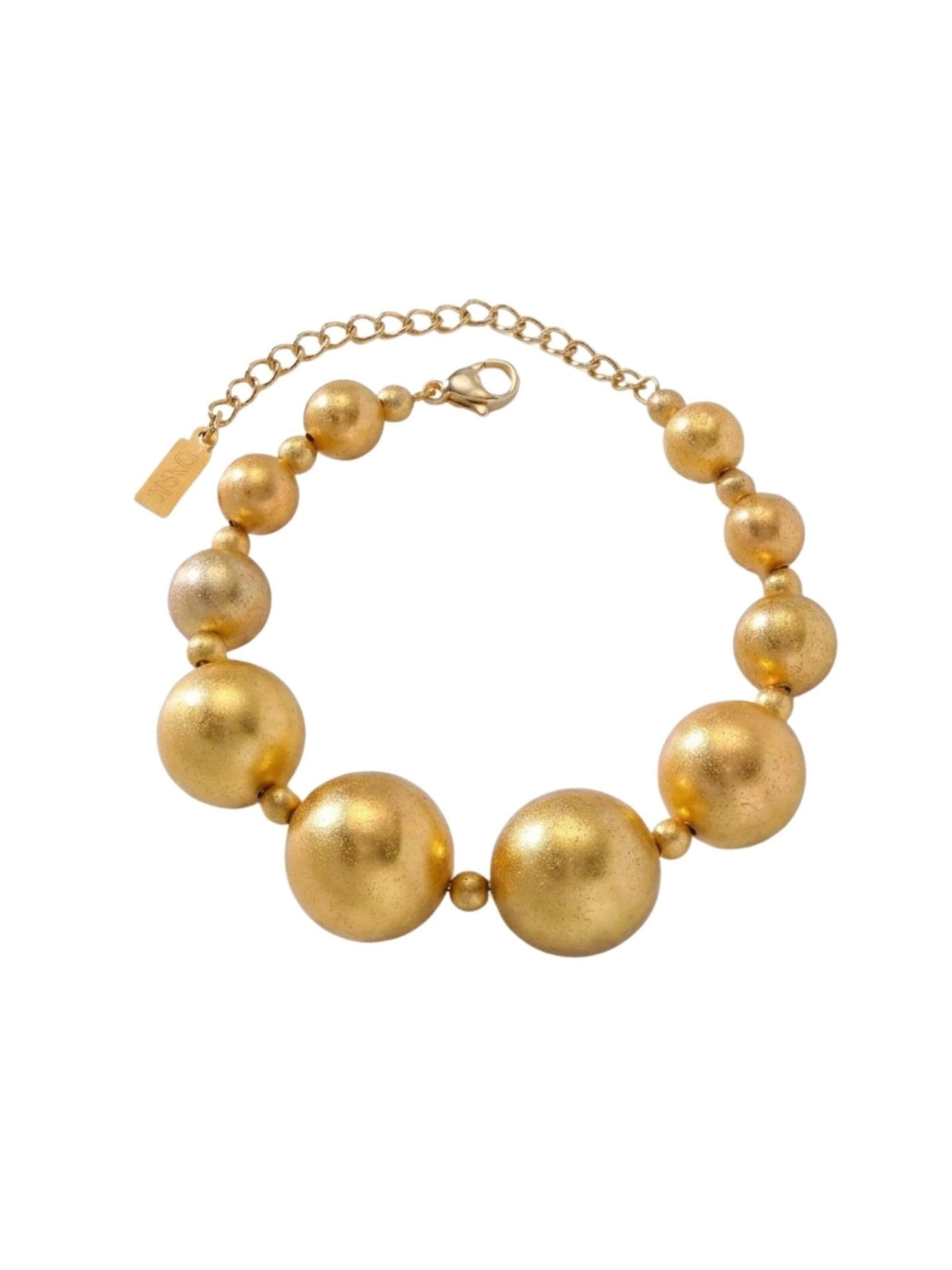 DNSK Copenhagen Armband 'SOLGERD' i guld