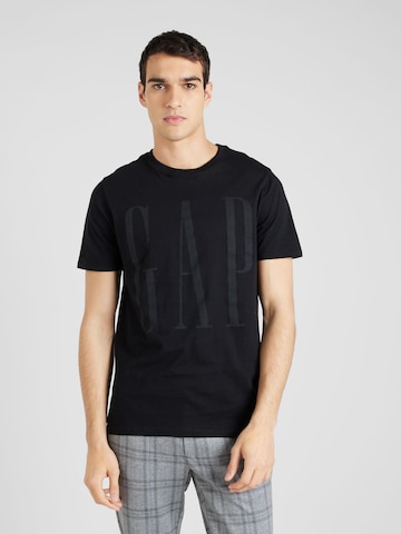 T-Shirt GAP en noir : devant