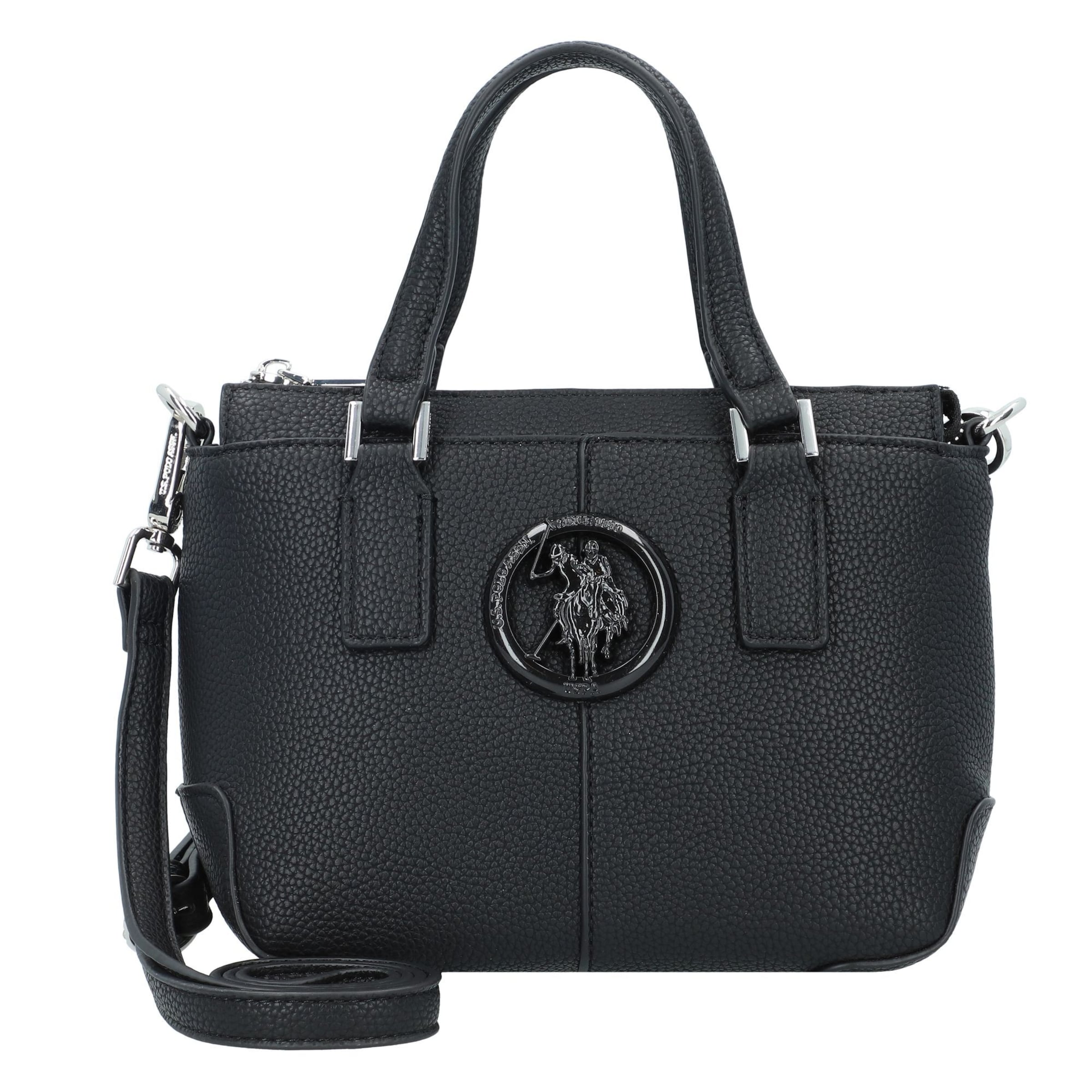 U.S. POLO ASSN. Handtas 'Cypress' in de kleur Zwart, Productweergave