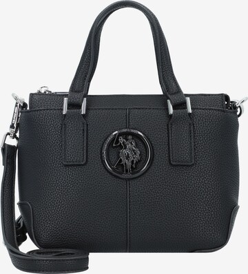 U.S. POLO ASSN. Handtas 'Cypress' in Zwart: voorkant