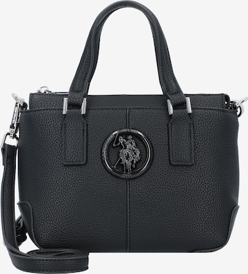 U.S. POLO ASSN. Handtas 'Cypress' in Zwart: voorkant