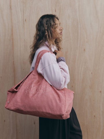 Shopper di self. in rosa