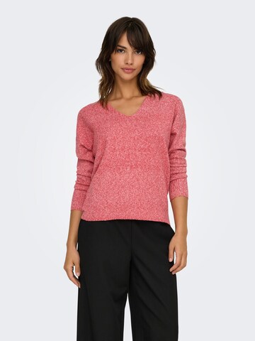 Pullover 'Rica' di ONLY in rosso: frontale