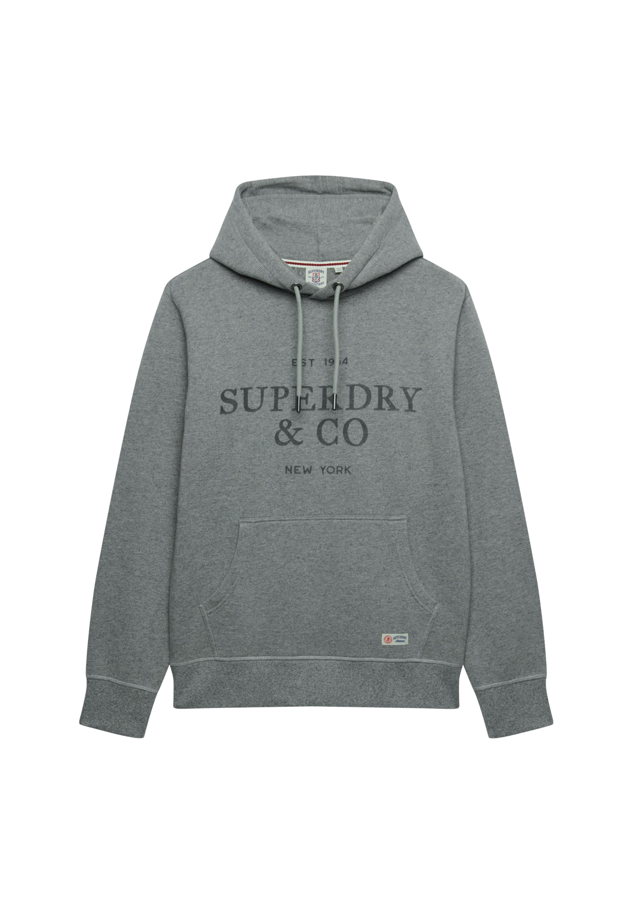 Sweat-shirt '1954 Company' Superdry & Co en gris : devant