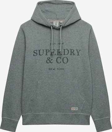 Superdry & Co Sweatshirt '1954 Company' in Grijs: voorkant