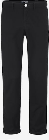 REDPOINT Chino Pants in Black: front