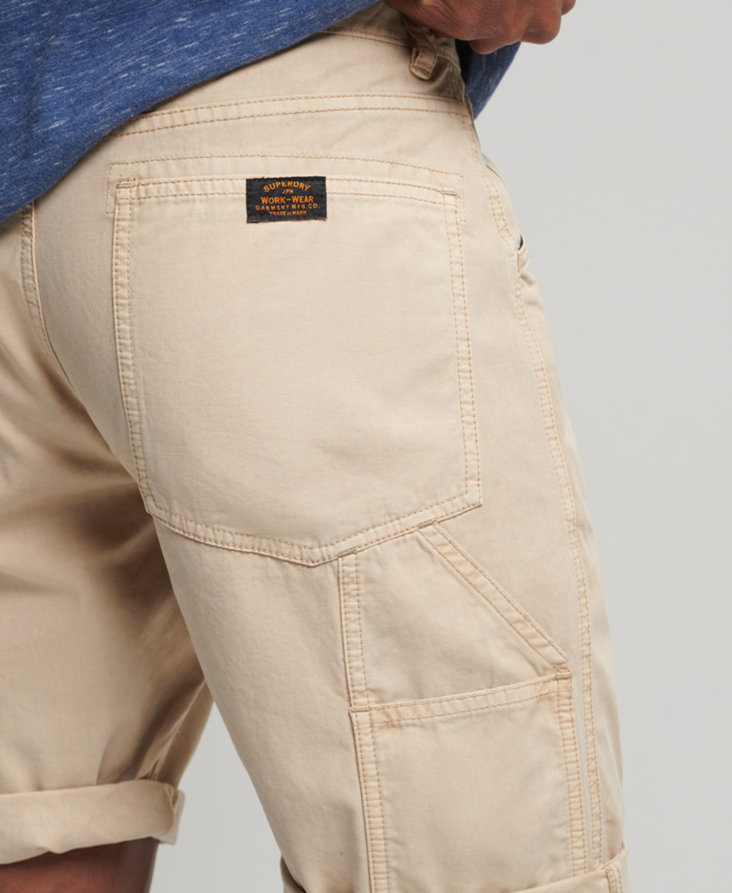 Männer Hosen Superdry Shorts in Beige - WL72938 Männer Hosen Superdry Shorts in Beige - WL72938