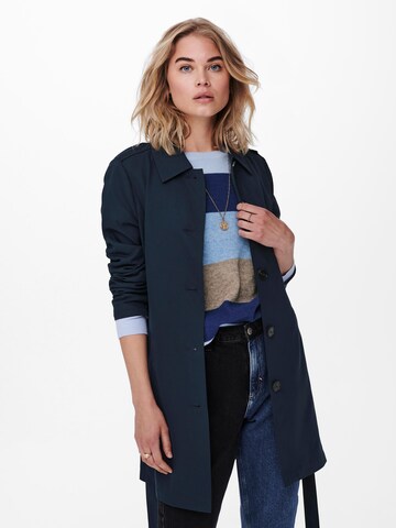 ONLY Between-Seasons Coat in Blue