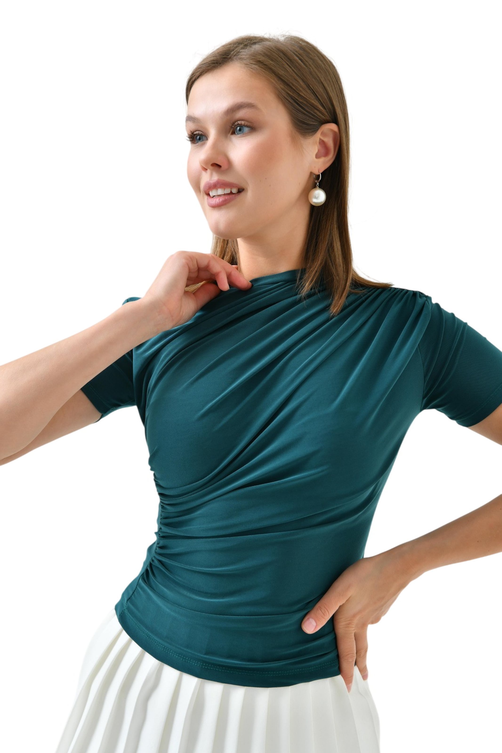 WOMAN VISION Shirt in Green