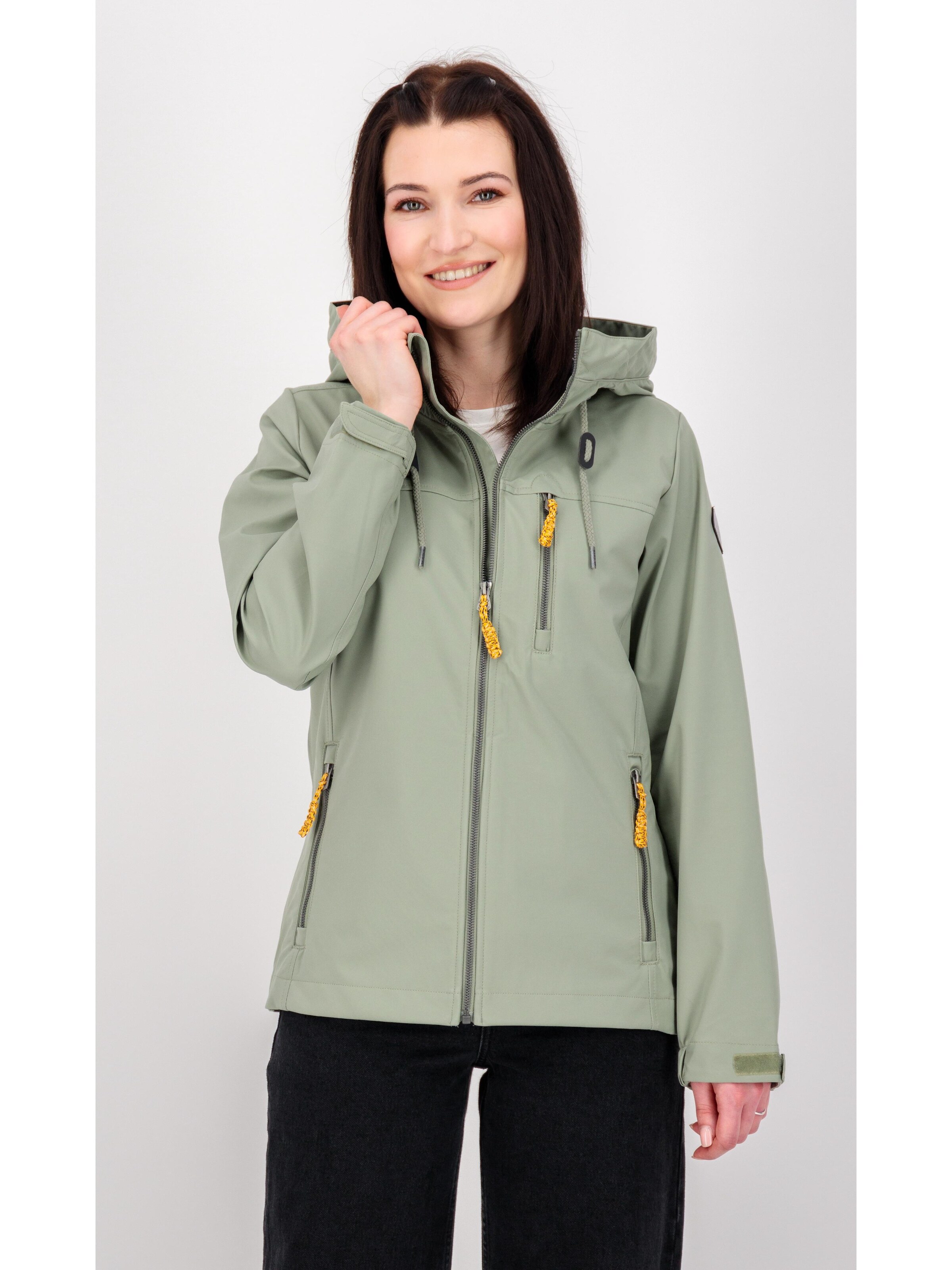 Giacca di mezza stagione 'GS 97 WMN' di KILLTEC in verde: frontale