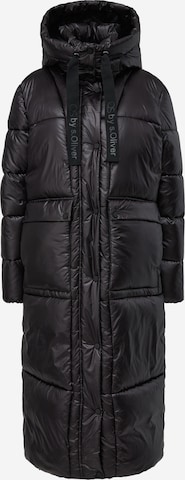 Manteau d’hiver QS en noir : devant