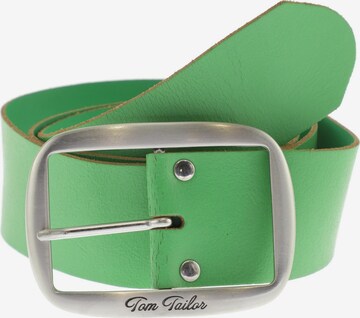 TOM TAILOR Belt in One size in Green: front