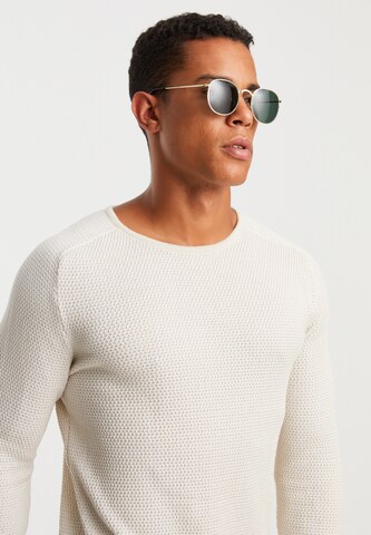 Leif Nelson Sweater in White