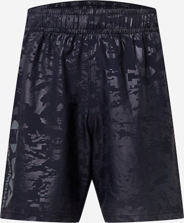 UNDER ARMOUR Sports trousers in Black: front