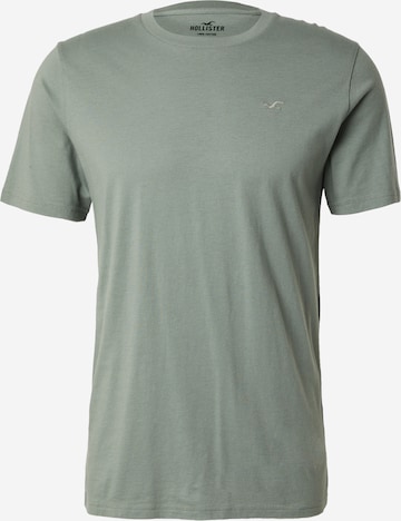 HOLLISTER Shirt 'SEASONAL COLORS' in Groen: voorkant