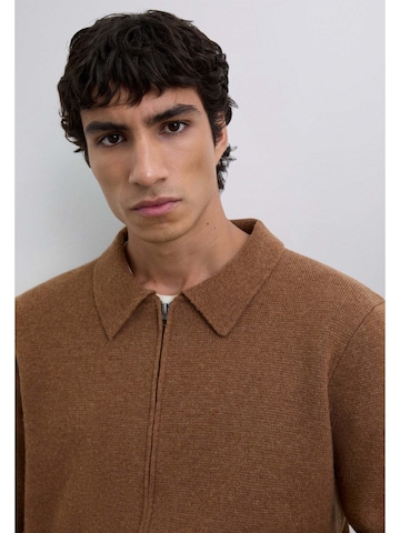 Scalpers Strickjacke 'Icon Hedwing' in Braun