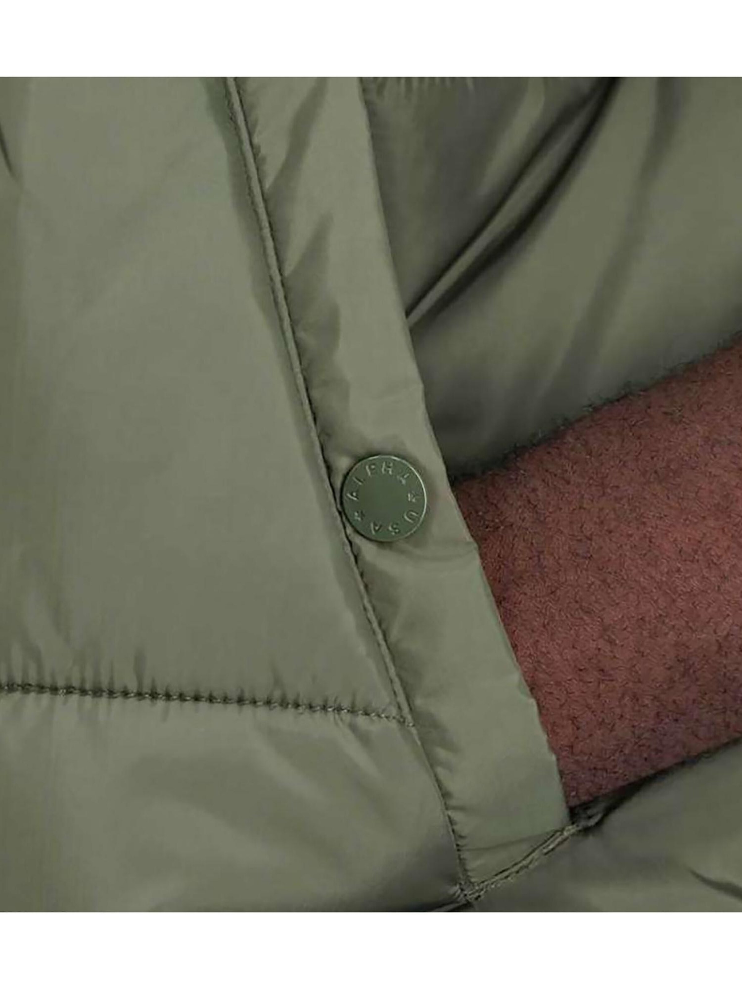 ALPHA INDUSTRIES Vest 'Puffer' in Green