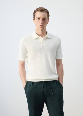 MANGO MAN Shirt 'Talaia' in White: front